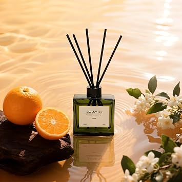Reed Diffuser, 120ml Citrus Grove Scented for 90 Days