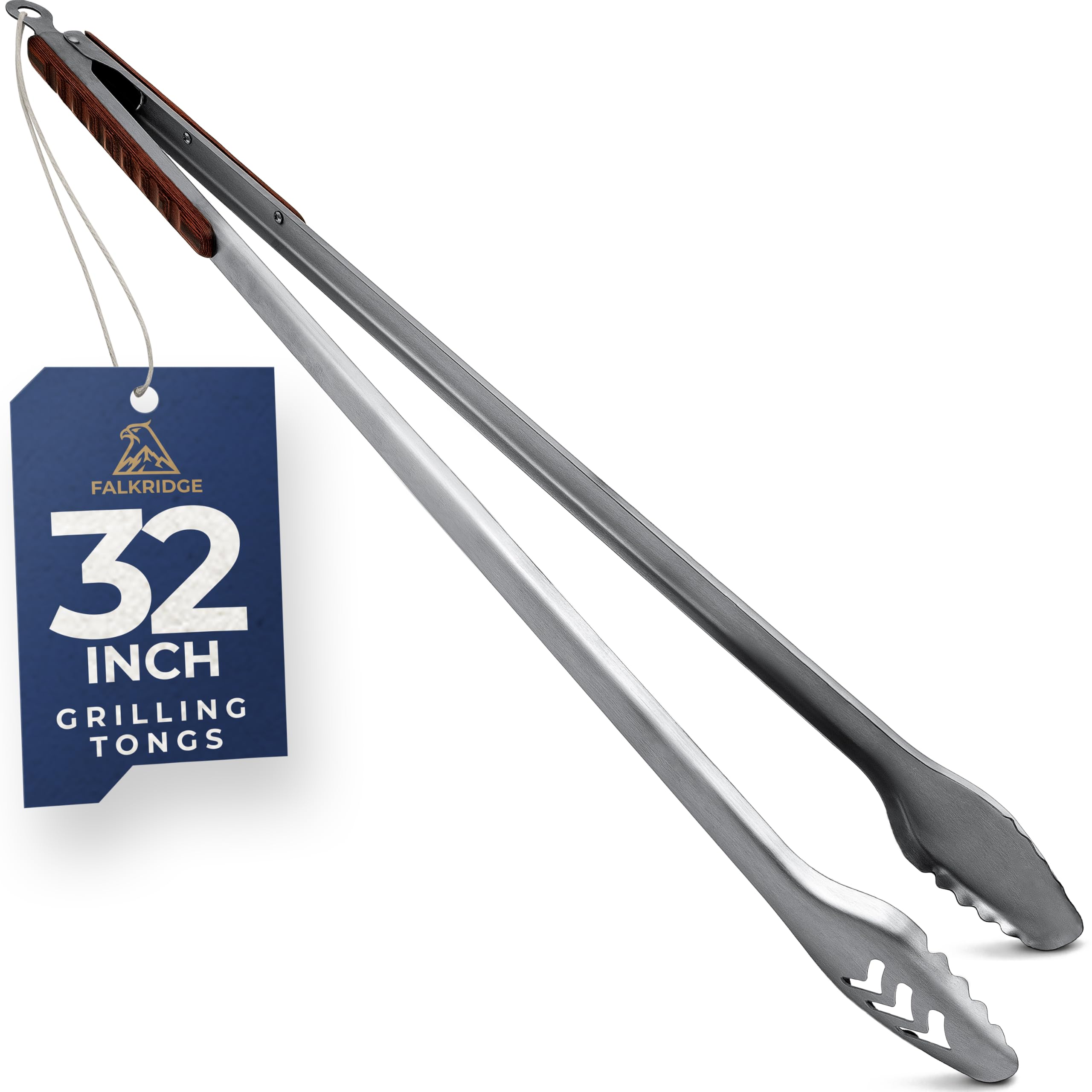 Heavy Duty Grill Tongs - 32 Inch BBQ Tongs -1