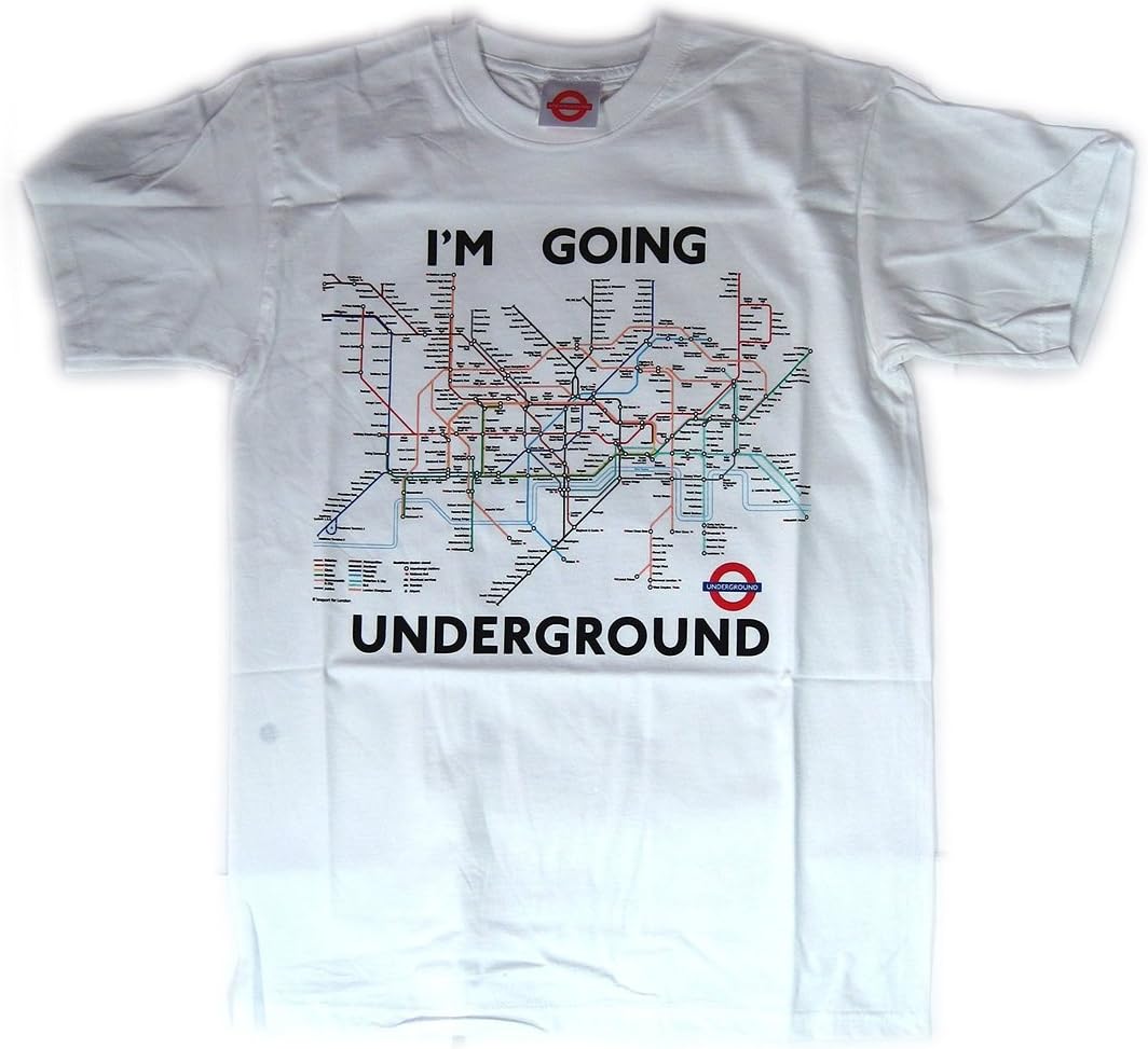 London Underground Transport for London - Tube Map T-Shirt (White)
