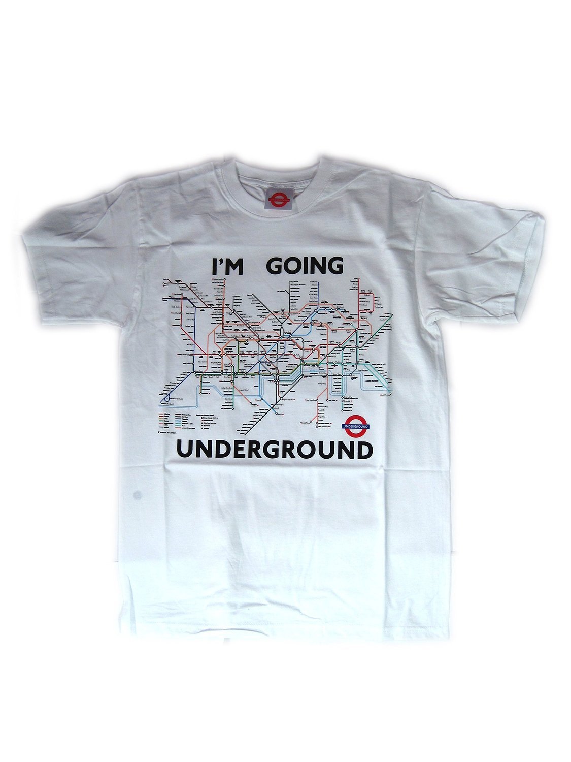 London Underground Transport for London - Tube Map T-Shirt (White)
