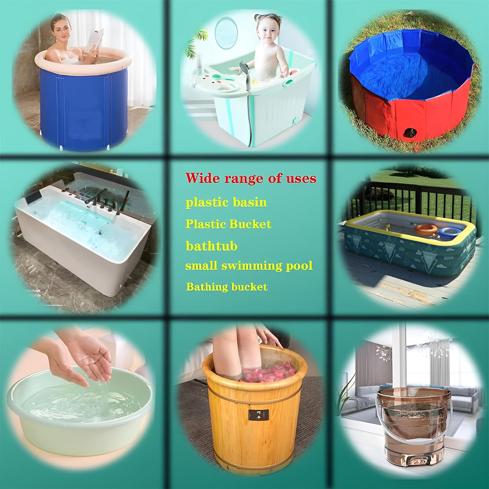 Chauffe-eau électrique Portable, Chauffe-eau Submersible Avec Affichage Numérique De La Température Et Arrêt Automatique, Protection De Sécurité En Acier Inoxydable.
