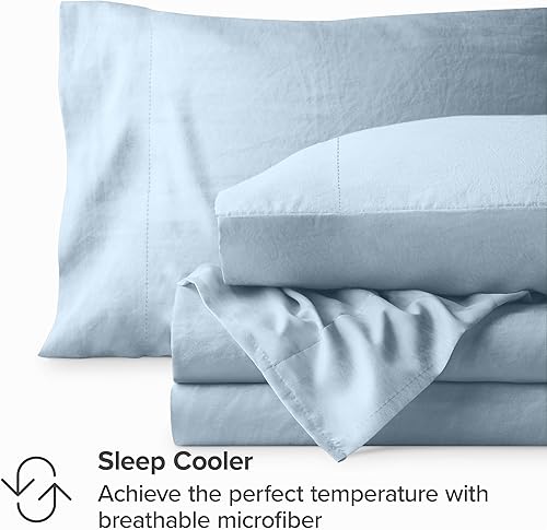 Miniatura 6 de Bare Home Juego de sábanas de primera de microfibra ultrasuave