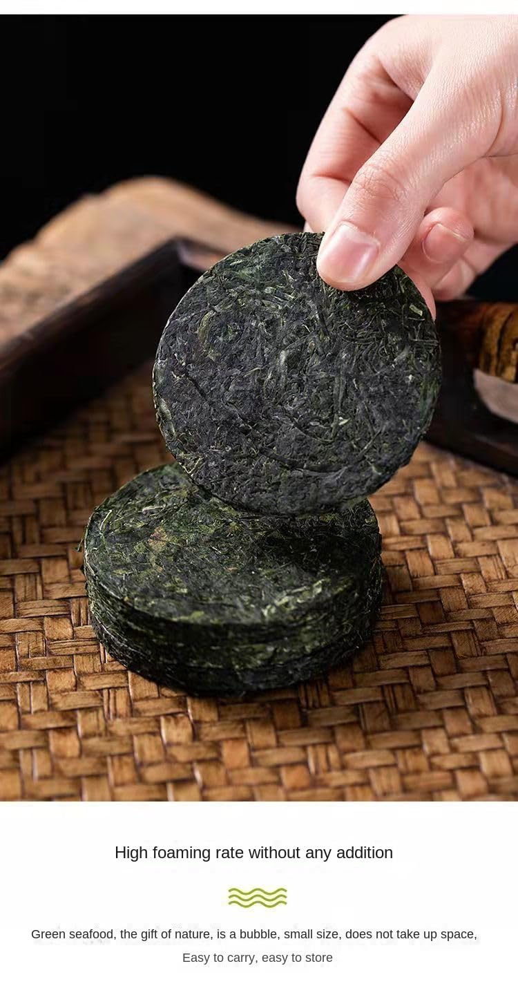 Kombu Cut Shredded Seetang Laminaria Komprimierter Kelp Round Cak Laminaria 16g/Beutel (20)