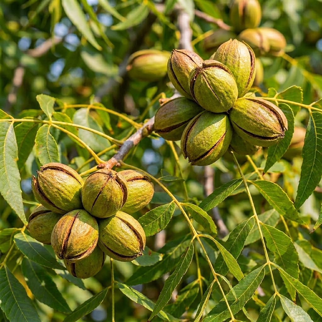 3 Live Northern Pecan Trees