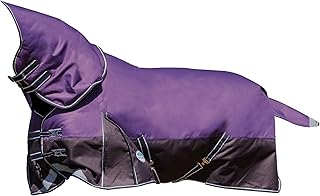 Weatherbeeta ComFiTec Plus Dynamic Detach-A-Neck Lite - Purple/Black - 60