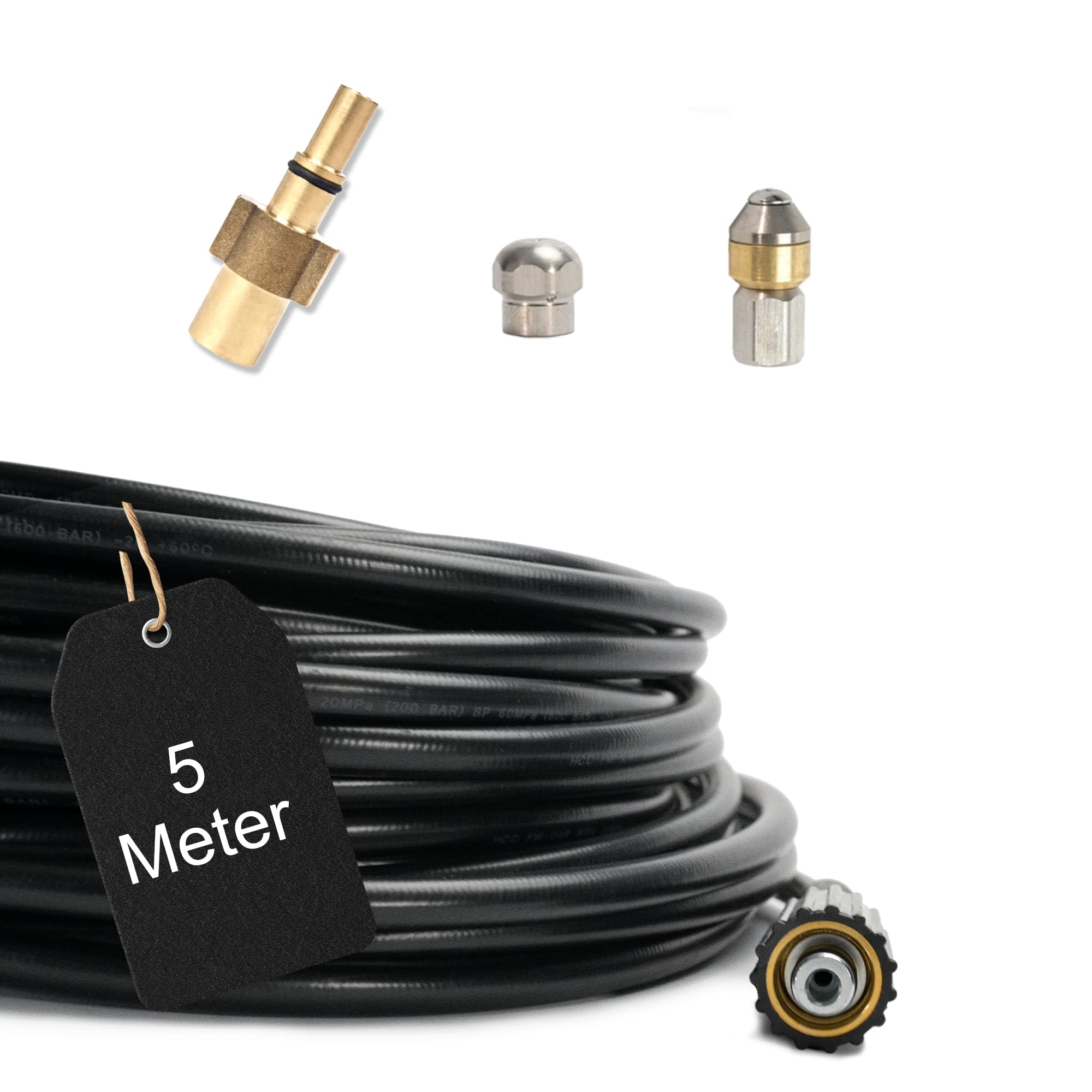 M&M Smartek flexible nettoyage canalisation 5 m pour Black & Decker
