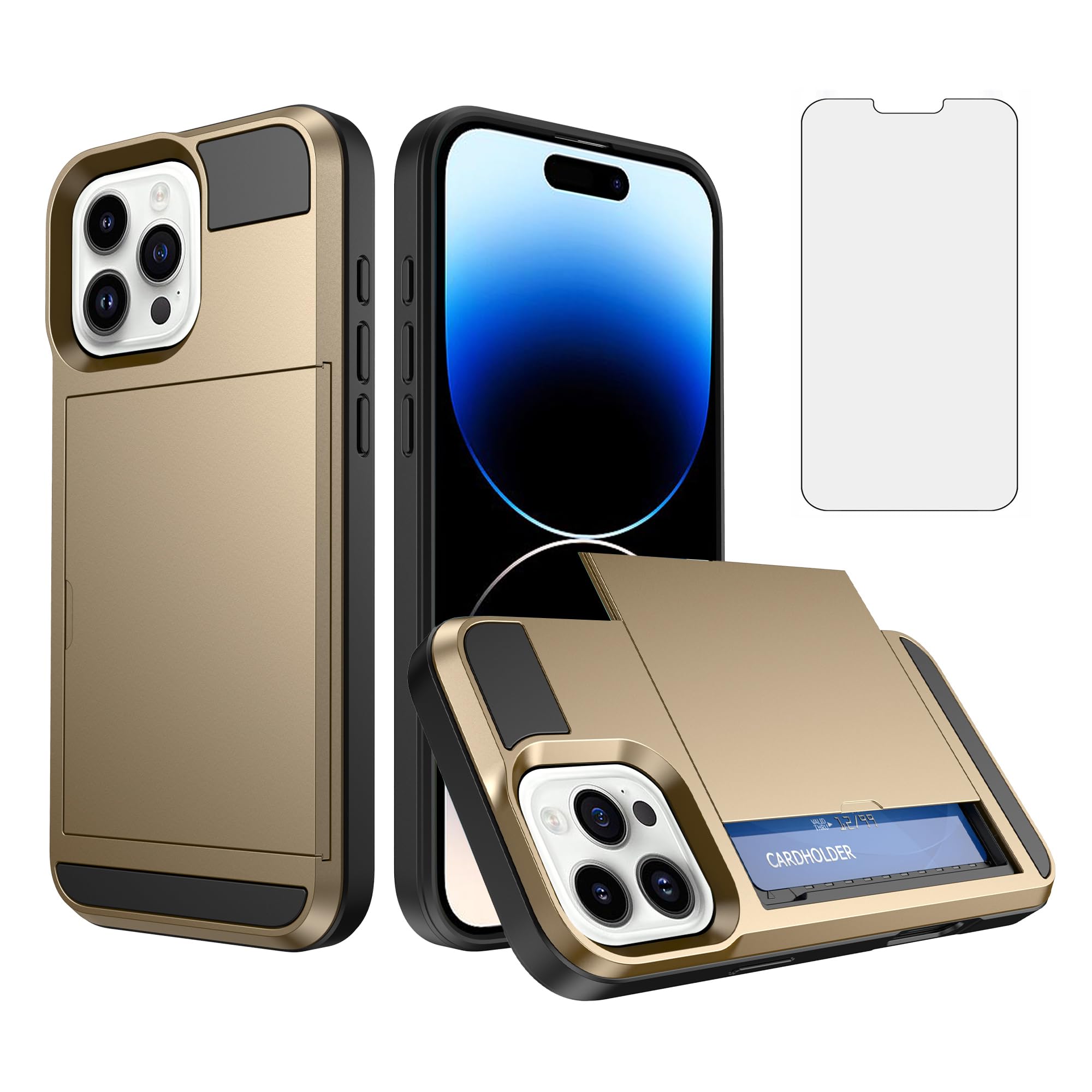 Coque iPhone 14 Pro bris d'écran évité grâce à la protection verre antichoc - 7