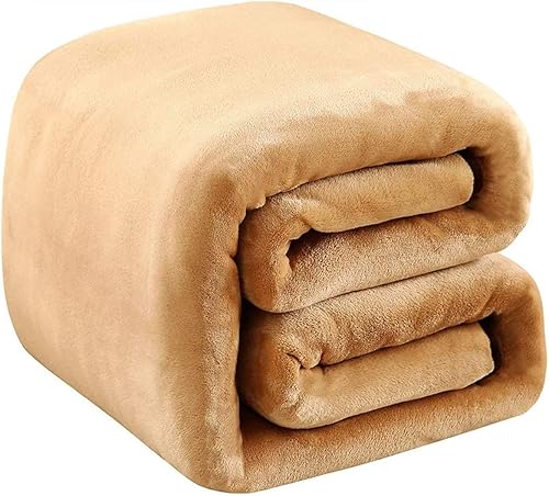 Miniatura 1 de Richave - Manta de forro polar para todas las estaciones, 12.35onzasm, ultraligera y anti-estática, para cama, extra suave, tela cepillada, manta