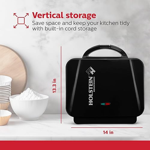 Miniatura 38 de Maquina de hacer cupcakes de Holstein Housewares HF-09013E - divertida máquina de cupcakes - verde azulado. verde azulado,Lavanda,Rojo/acero