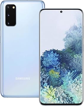 Samsung Galaxy S20 5G Mobile Phone Sim Free Smartphone Cloud Blue UK Version 