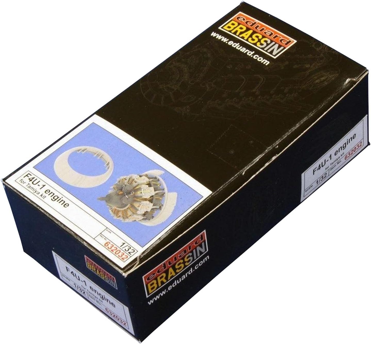 EDU632032 1:32 Eduard Brassin F4U-1 Corsair Engine Set (for the Tamiya kit) [MODEL KIT ACCESSORY]