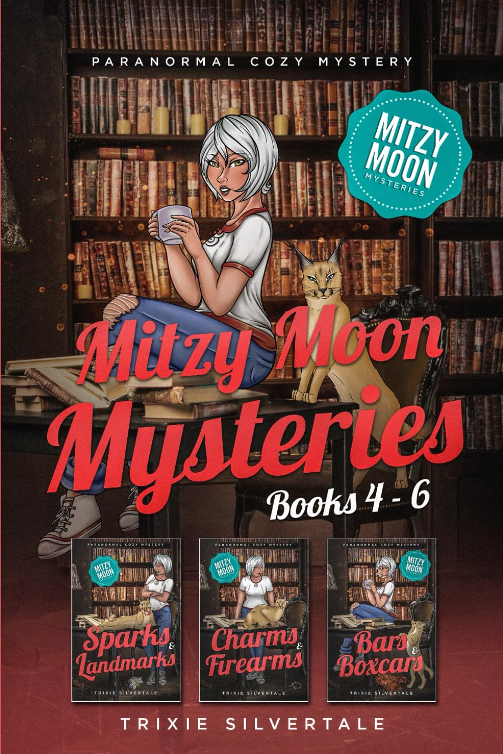 Mitzy Moon Mysteries Books 4-6: Paranormal Cozy Mystery: 2