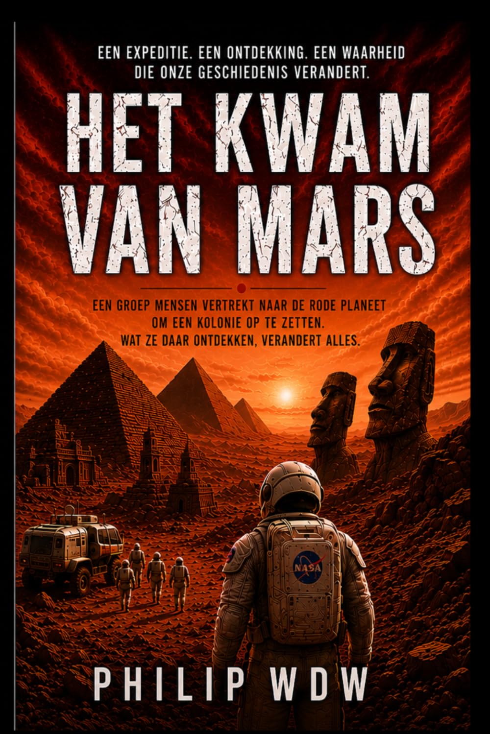 Het Kwam Van Mars: Een sci-fi thriller over ontdekking, oorsprong en de waarheid achter de mensheid.