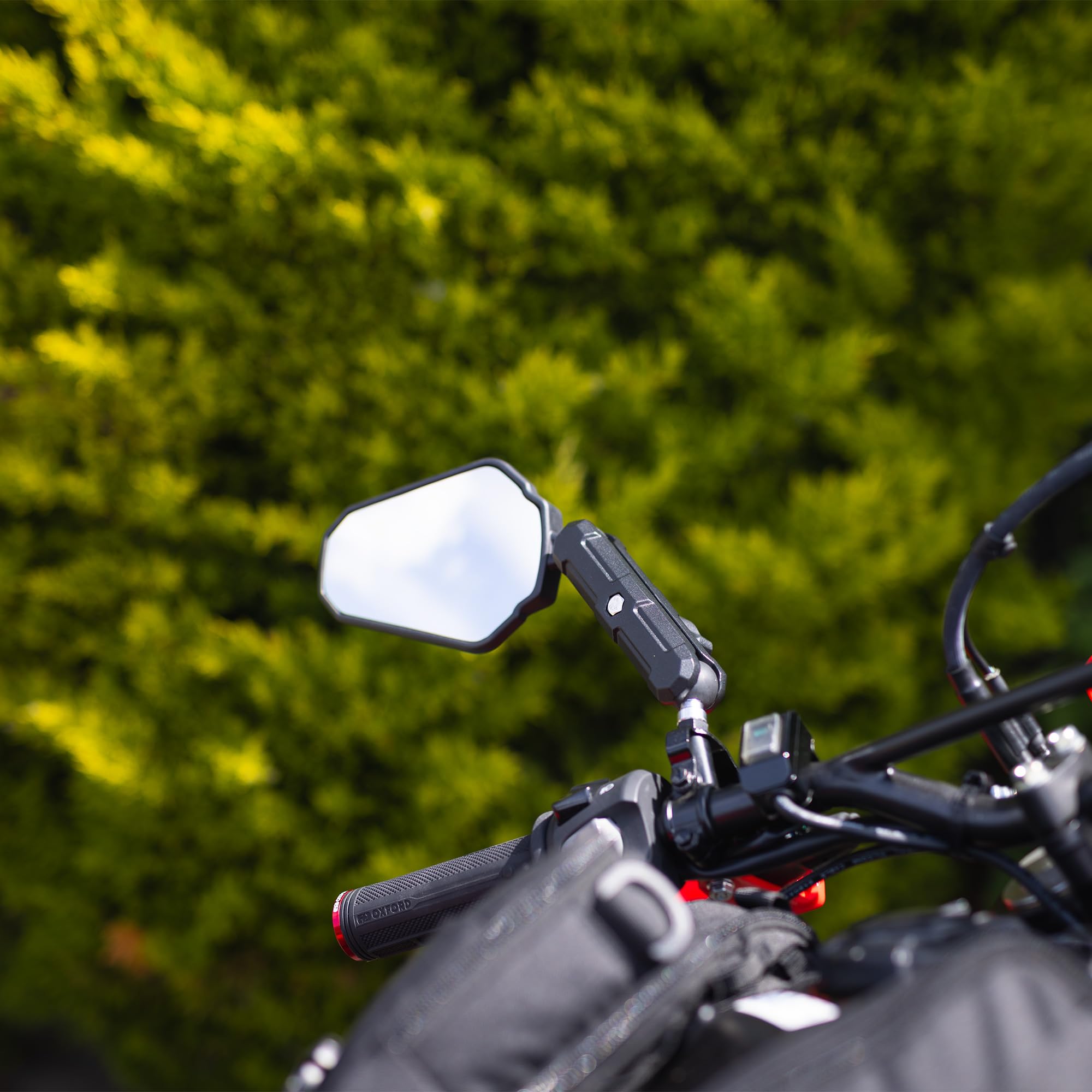 Oxford Trail Mirror Kit OX515 | Klappbare verstellbare Spiegel für Motorrad Trial Bikes