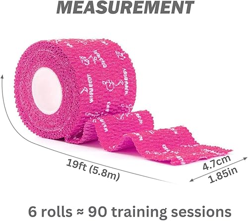 Miniatura 4 de WARM BODY COLD MIND Cinta de pulgar de alta calidad de 2 pulgadas para levantamiento de pesas, levantamiento de pesas y entrenamiento de fuerza de