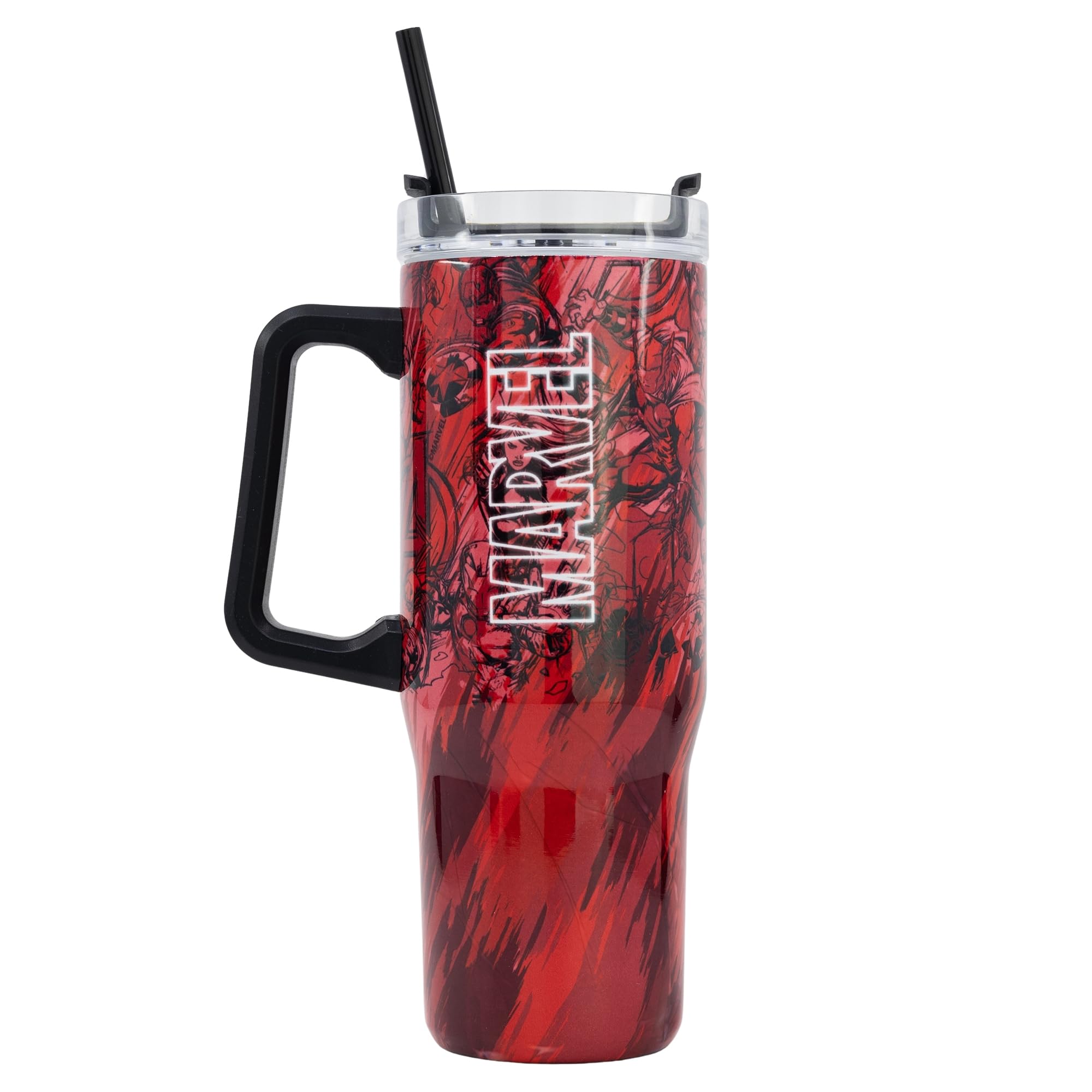 Image secondaire de Mug Isotherme Marvel XL en Acier Inoxydable - 940 ml