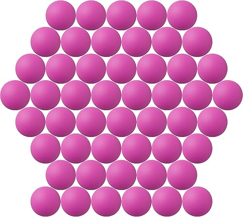 Miniatura 6 de Pelotas de ping pong de 1.575 pulgadas, paquete de 50 u 80 pelotas de tenis de colores surtidos, bolas de plástico multicolor, divertidas pelotas de