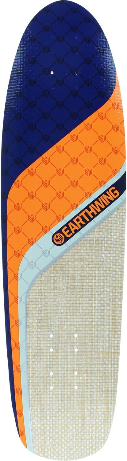 Earthwing Chaser 32 Longboard Deck -8.25x32 Natural/Orange/Blu DECK ONLY