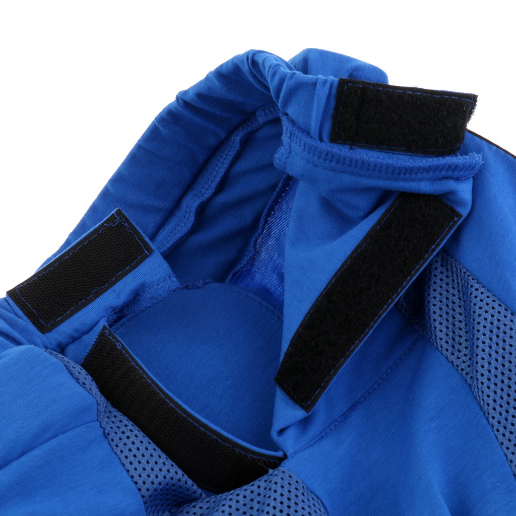Perfeclan Kinder Schutzausrüstng Schutzkleidung Protektorshorts Protektorhose Fahrradhose Hüfte Kurze, Ozeanblau, M