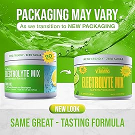 Dr. Prices Electrolytes Powder Bulk - Lemon Lime, 90 Servings | Sugar Free Hydration Drink Mix with 72+ Trace Minerals, Manganese | Keto Electrolytes | Vegan, Doctor-Formulated, Made in USA
