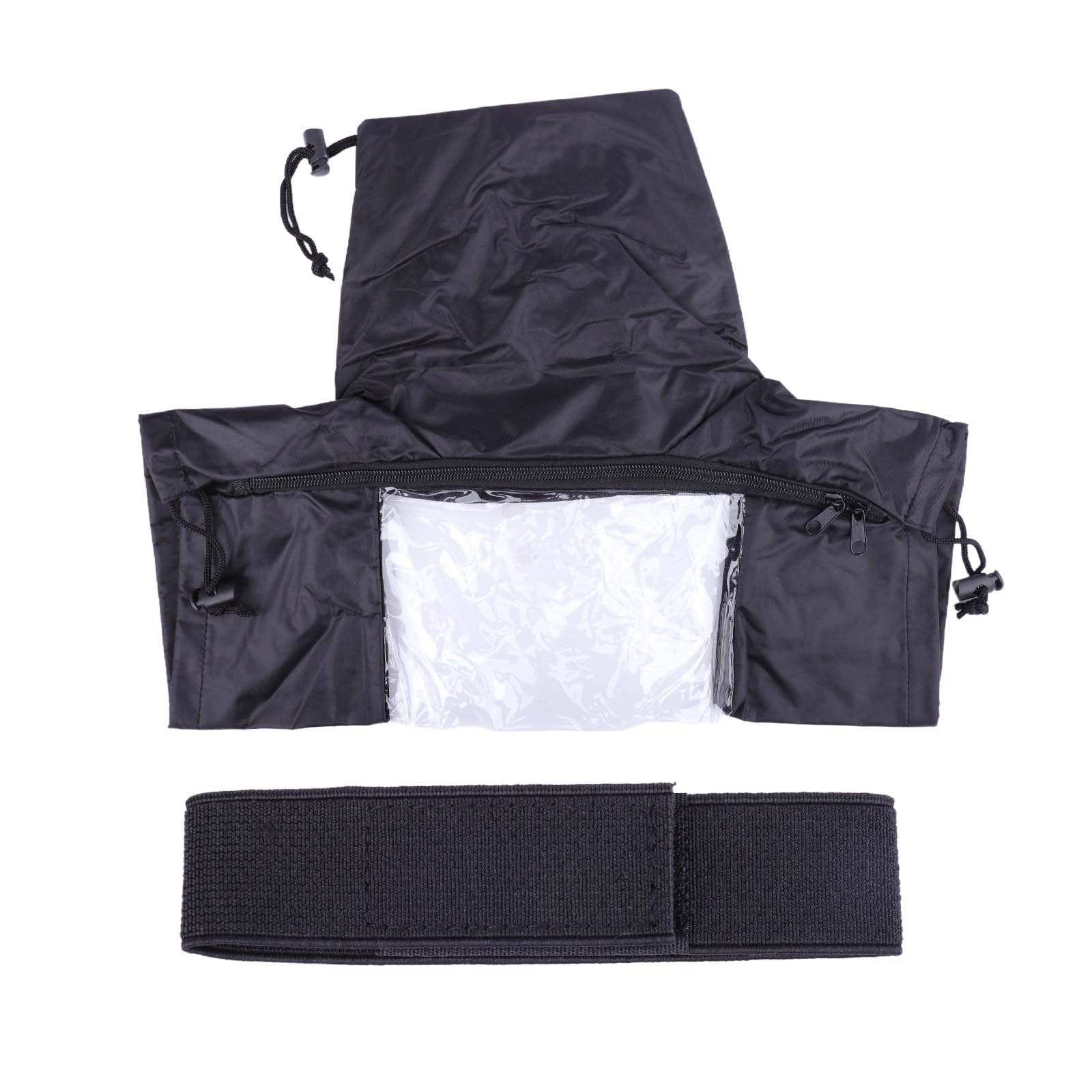 Housse De Protection Imperméable en Nylon pour Appareils Photo Reflex DSLR – Couverture Anti-Pluie pour Fujifilm, Canon, Sony – Ultra Claire avec Manches Réglables Et Accès Facile Aux Commandes