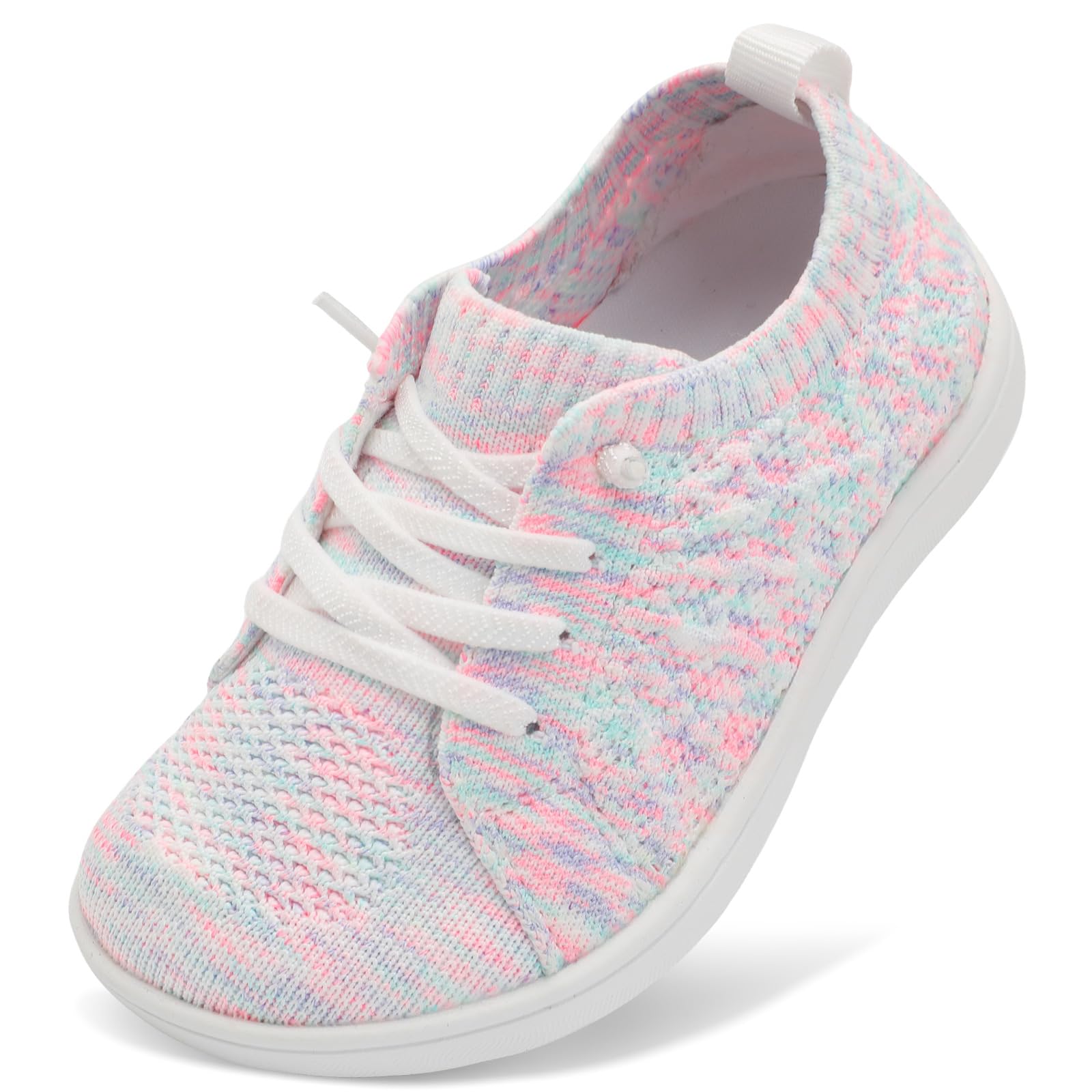 JOINFREE Toddler Shoes Girls Boys Wide Barefoot Shoes Minimalist Walking Sneakers Zero Drop Slip on Tennis Shoe Breathable Naturally Flexible