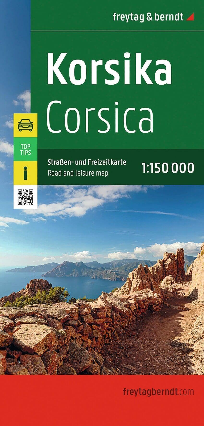 Corsica, Automap 1:150.000, Top 10 Tips: 1:150,000 scale