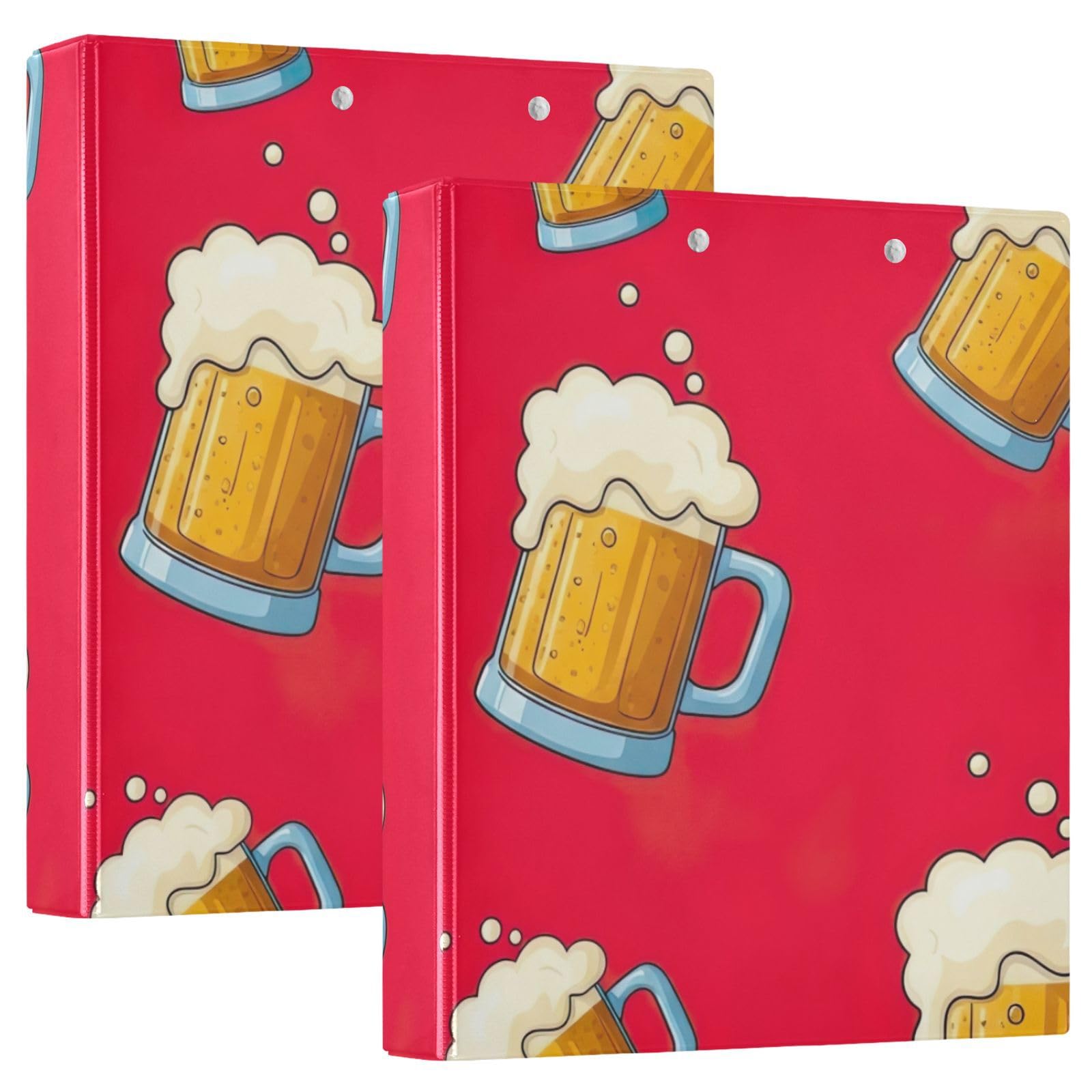 Classeur 3 anneaux flexible rouge pour organiser vos documents - 8