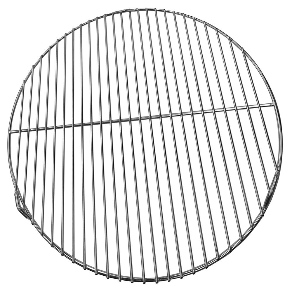 Melko Grill ruszt do grillowania ze stali nierdzewnej, okrągły, Ø 55 cm – do grillowania mięsa, ryb i warzyw