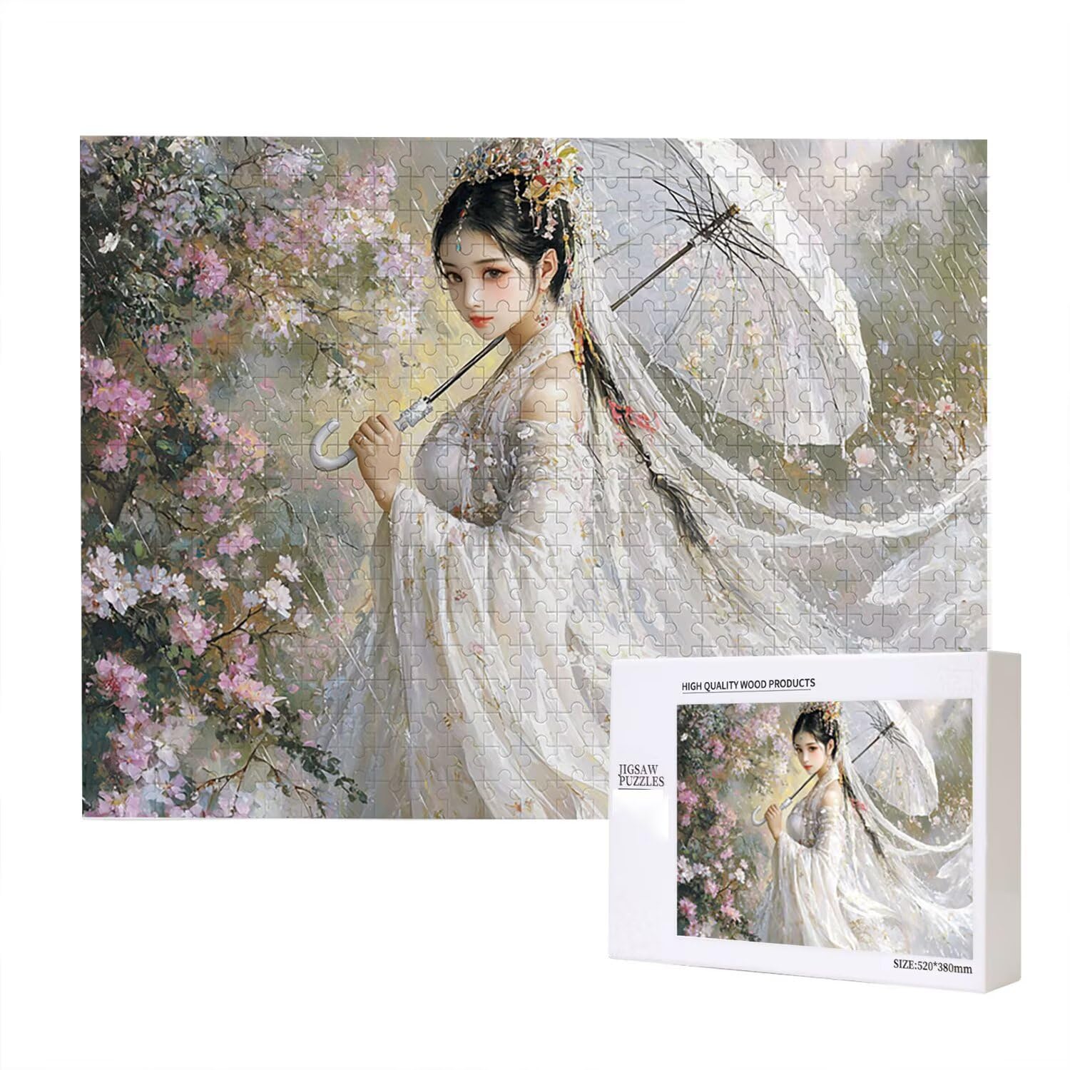 Jigsaw Puzzle, 2000 Pezzi Puzzle Classici, Dea Puzzle Rilassamento Intelligence, Mpossibile Difficile Puzzle Impegnativo per Adulti Puzzle Gioco Familiare, Regalo per Amore Amico fr0-462