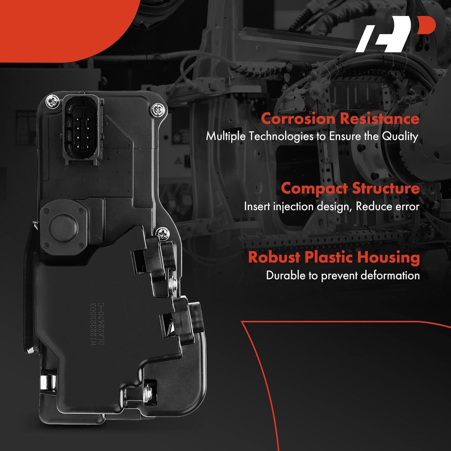 A-Premium Front Left Driver Side Door Lock Actuator Compatible with Chevrolet Chevy Corvette 2014-2019, for Model with Anti-Theft Side Door Lock Control (AF8)