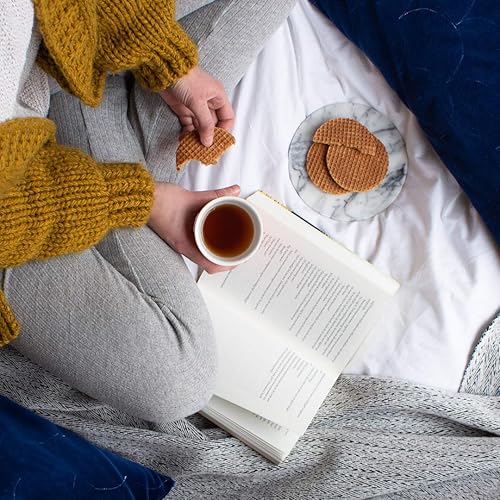 Miniatura 6 de Daelmans Stroopwafel Caramel - Las galletas originales de gofres holandesas tostadas con un relleno cremoso y mantecoso, fabricadas en Holanda, sin