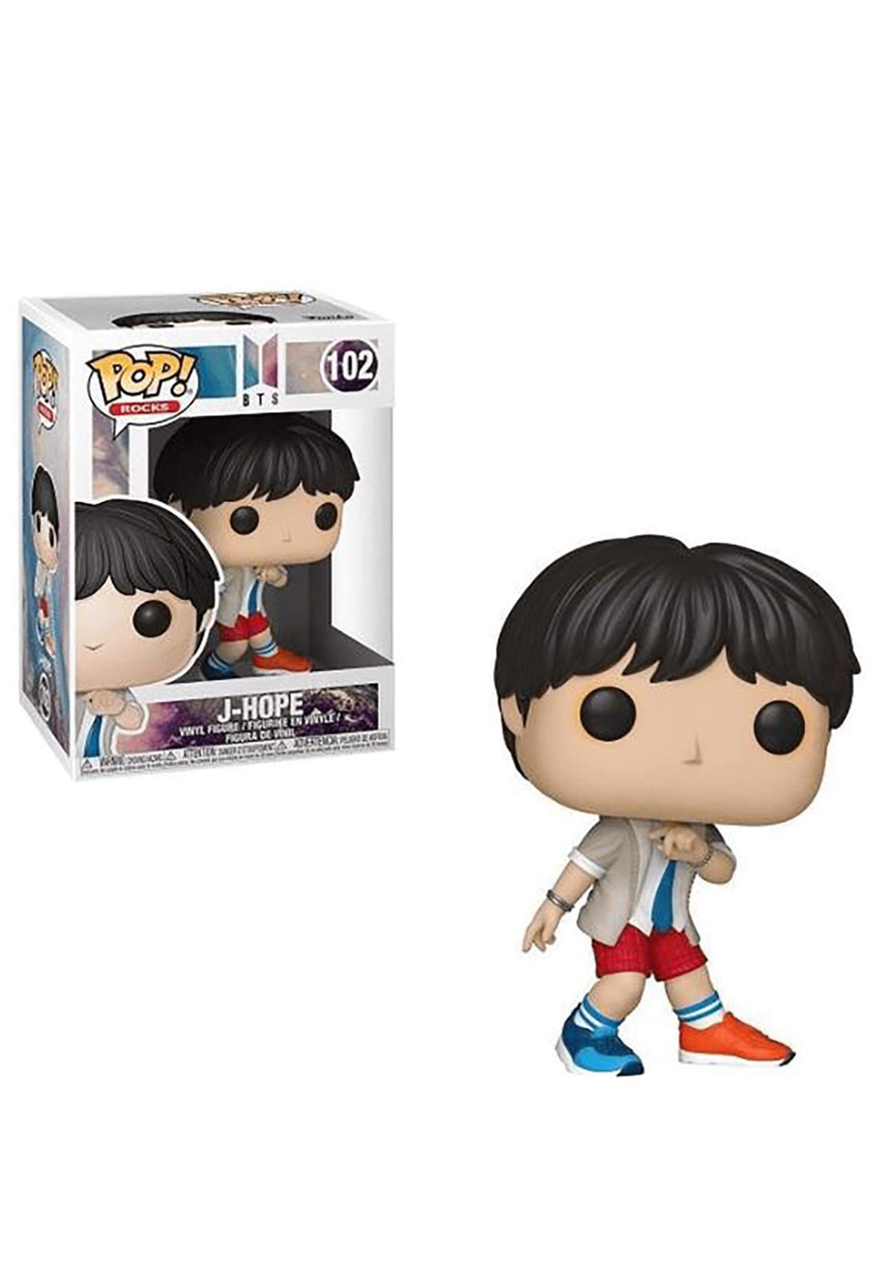 Funko Pop! Rocks: BTS - J-Hope, Multicolor, Standard