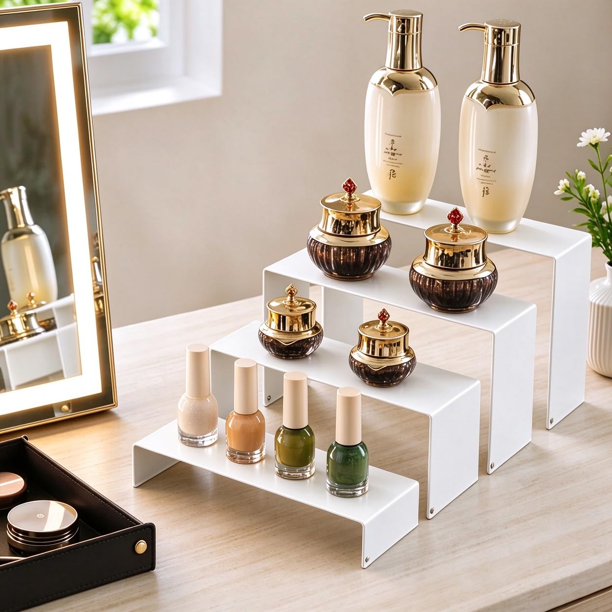 Metal Display Risers - 8 PCS for Retail & Home -4