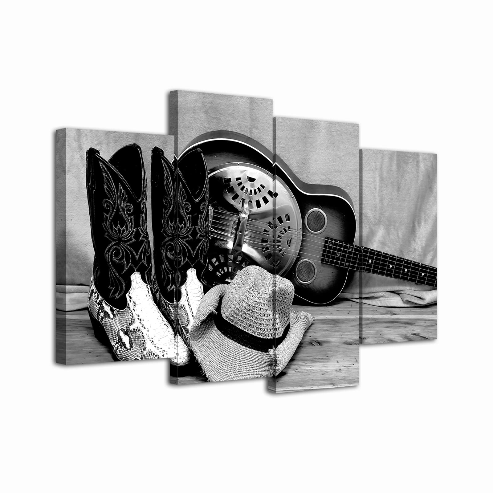 Ouelegent Western Cowboy Canvas Wall Art