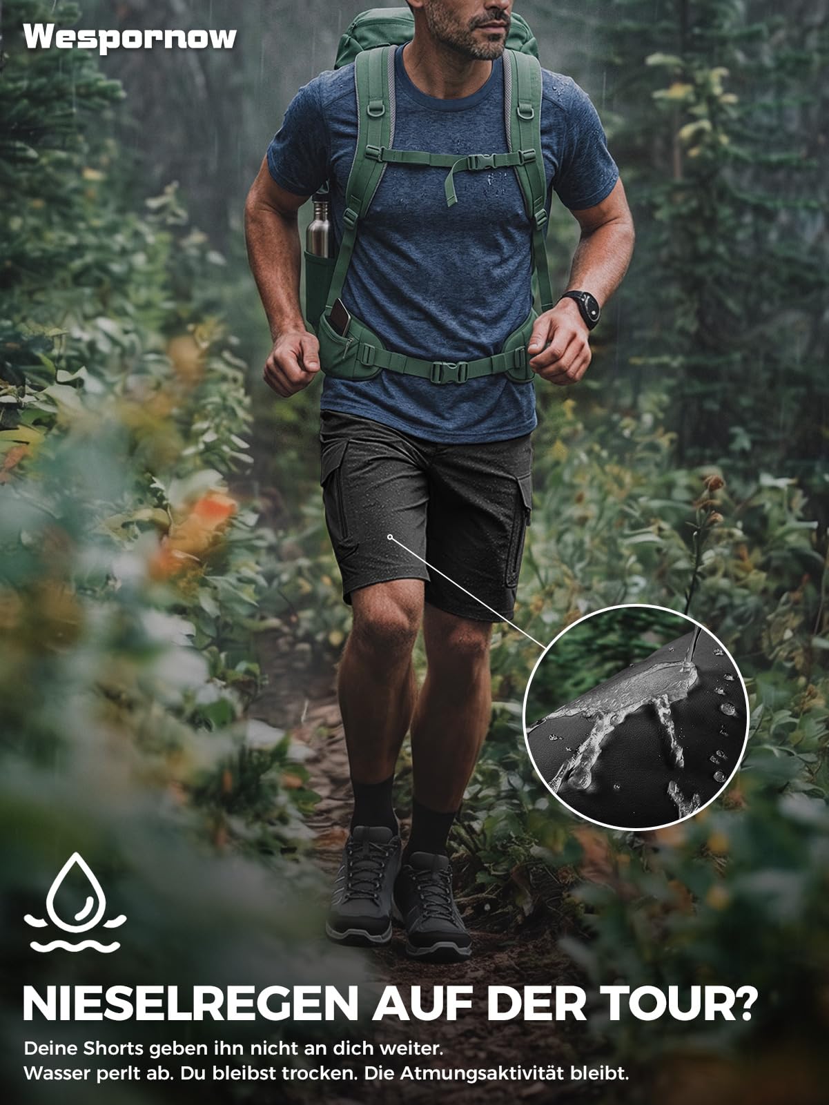 Wespornow Pantalones de Trabajo para Hombres Bermudas Pantalones de Trabajo para Hombres Pantalones de Senderismo Chino Pantalones de Bicicleta de montaña elástica