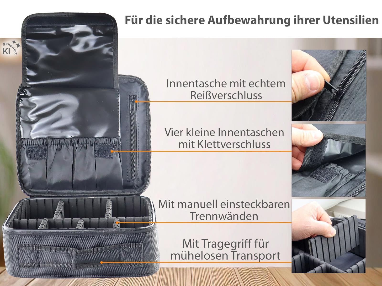 Profi Maniküre- Pediküreset als elektrisches Nagelpflegeset mit 30000 U/min
