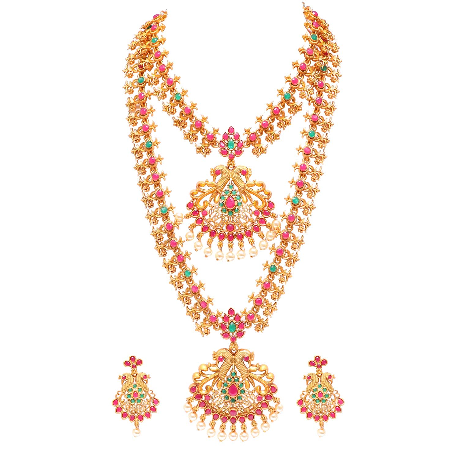 See full amazon price history chart for Gyaan Jewels Traditional Matt finish necklace set Gyaan Jewels Traditional Matt finish necklace set (B09776W18M) Amazon Price History, Amazon Price Tracker