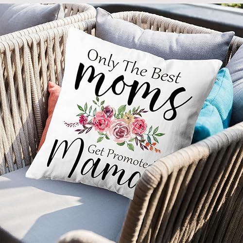 Miniatura 3 de KongMoTree Mamaw - Funda de almohada de regalo, solo las mejores mamás se ascienden a mamaw, regalo de cumpleaños para abuela, regalo perfecto para