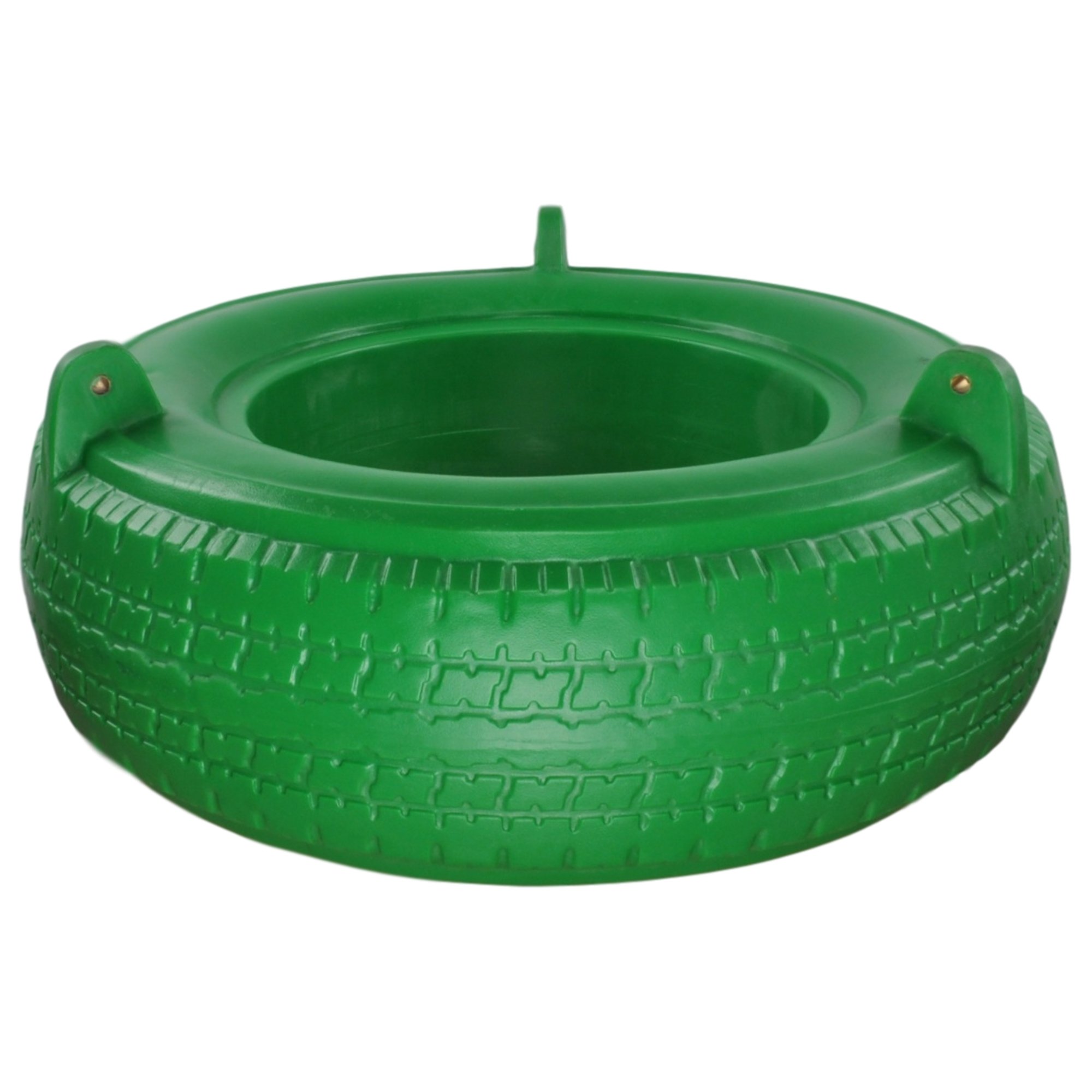 Swing Set Stuff Inc. Rotomold Tire with SSS Logo Sticker Playground Attachment, Green