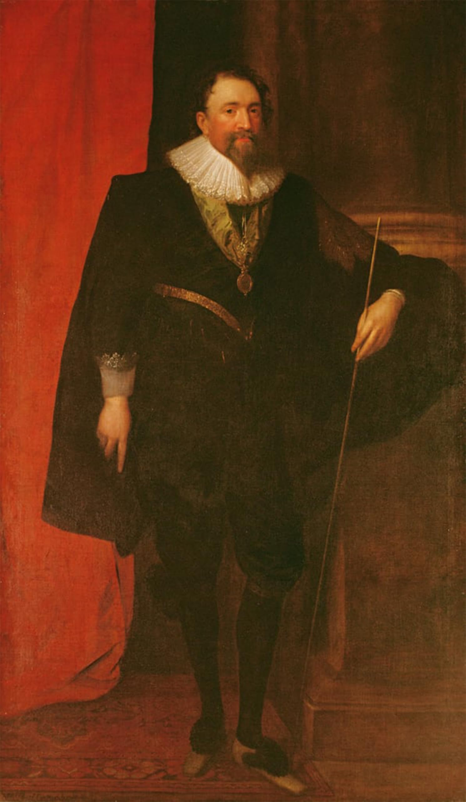 SERENDIPITP Aesthetic Poster Photo Wall Print Retro Picture William Herbert Rd Earl of Pembroke by Van Dyck Modern Wall Artwork for Home Decor 60x90cm