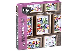 DIY Decorative Paper Flower Wall Kit for Women | Arts and Craft