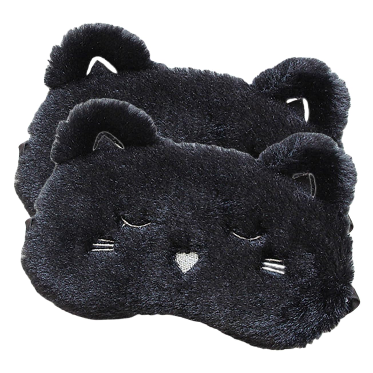 Ipetboom 10pièces Masque De Sommeil Doux Avec Motif Cartoon Pour Couvre-yeux Pour Sommeil Apaisant Et Voyage