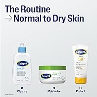 Vista 11 de Cetaphil - Crema hidratante para cara y cuerpo, crema hidratante para piel seca a muy seca y sensible, nueva de 8.8 onzas, libre de fragancia,