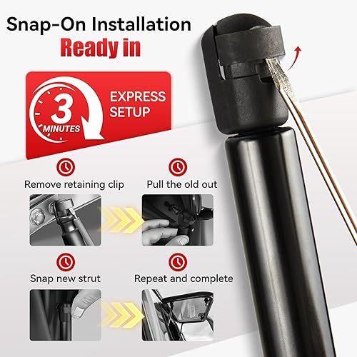 Miniatura 4 de Amortiguadores de gas C16-09461 de 14 pulgadas, 40 libras178N C16-09461, soportes de elevación de resorte para cámper, cubierta de camión, ventana