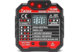 Taiss GFCI Outlet Tester: The Ultimate Electrical Safety Solution