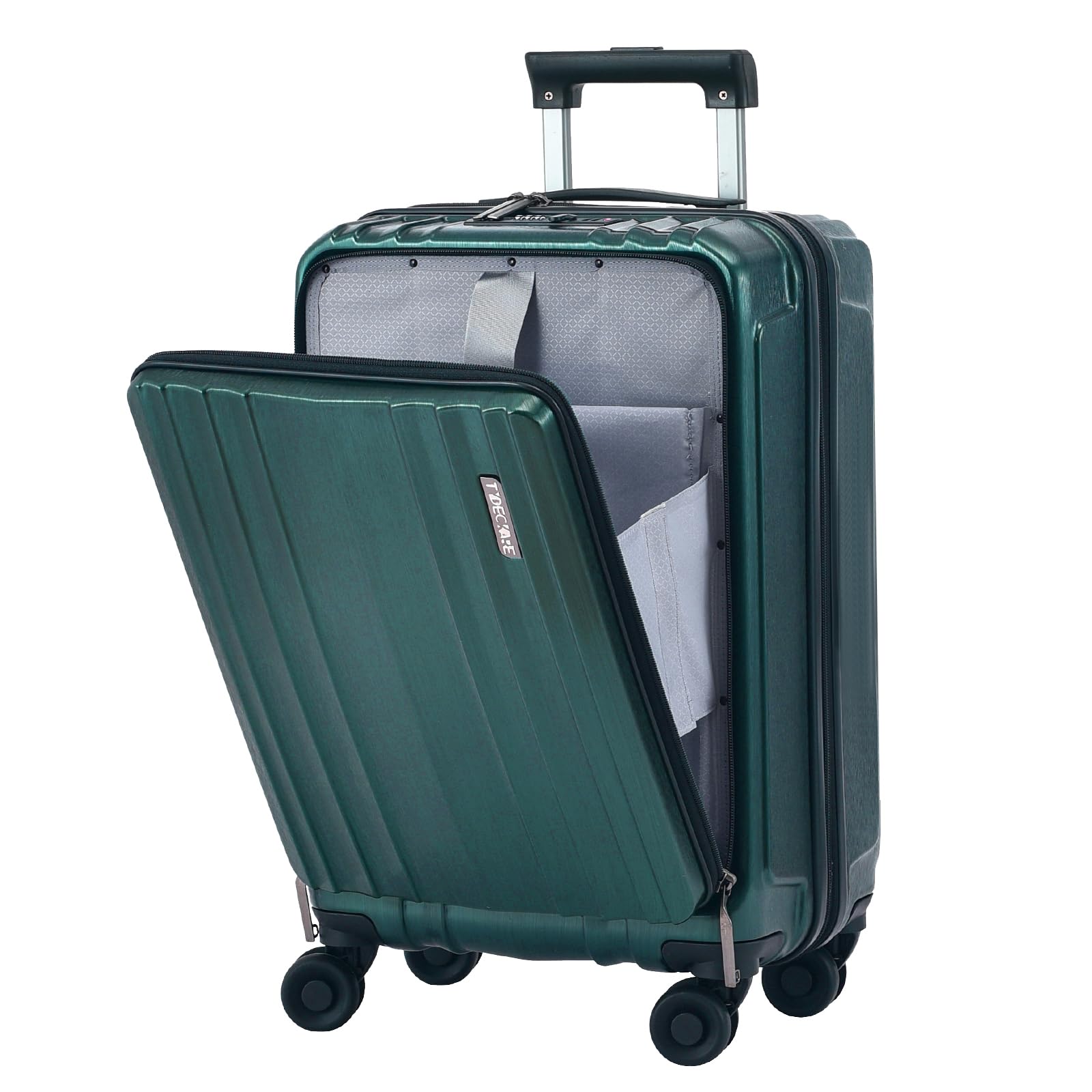 TydeCkare Carry On 55x35x23cm Cabin Luggage 20" with Front Compartment