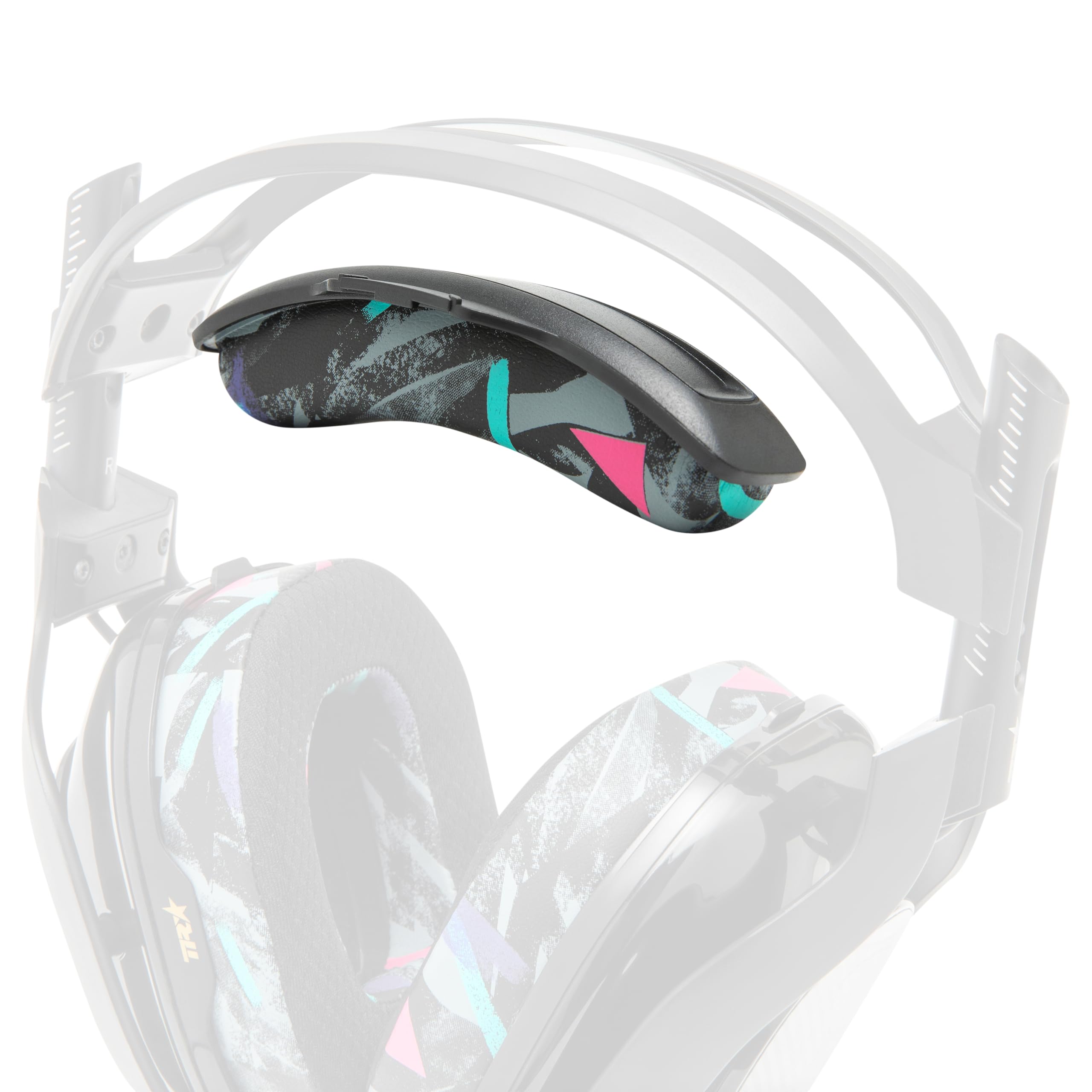 WC BandZ A40 - Kit de Remplacement de Bandeau amélioré pour Astro A40 TR et A40 Gen 4 par Wicked Cushions | Confort, Style et Installation faciles | 90's Black