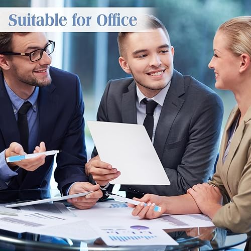 Miniatura 6 de Fulmoon Juego de pizarra de borrado en seco con marcadores, pizarras de borrado en seco, paquete de aula, pizarra blanca pequeña de 9 x 12 pulgadas,