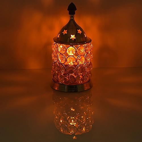 Miniatura 8 de Shubhkart Akhand Diya - Lámpara de aceite decorativa para atmósfera positiva Pooja Decoración del hogar Regalo